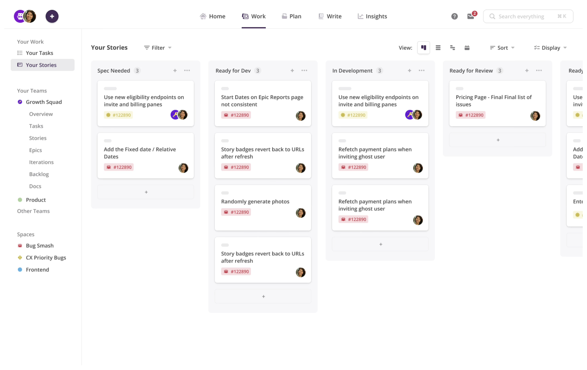 2.0 prototype comparing the old Shortcut app with a cleaner refreshed direction